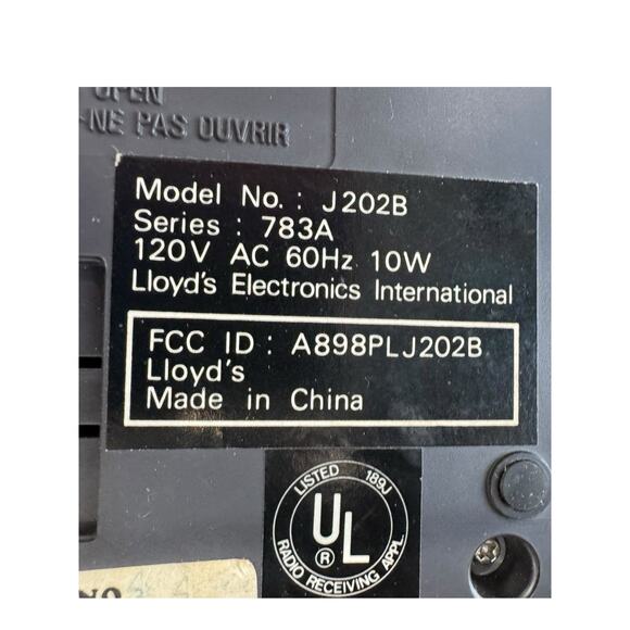 LLoyds FM/AM Electric Clock Radio - Picture 6 of 14